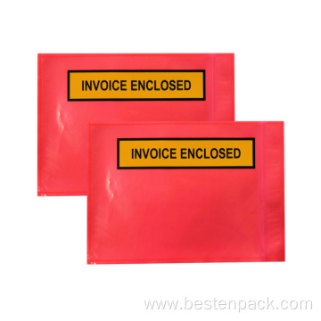 half panel for Invoice enclosed envelope